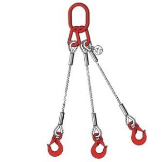 Suspend the hind. 3-leg, chain 8mm, 4,243T, 3m